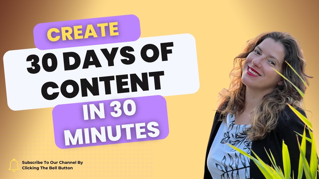Create 30 Days of Content in 30 minutes with Taskade and Tailwind