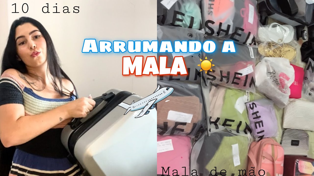 ARRUMANDO A MALA DE MÃO | 10 Dias na praia - João Pessoa PB