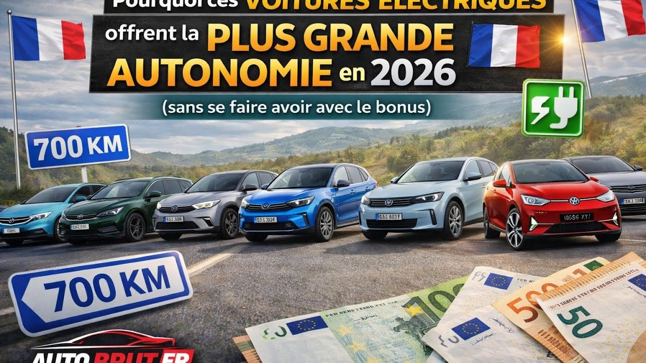 Pourquoi ces voitures électriques offrent la PLUS GRANDE autonomie en 2026 