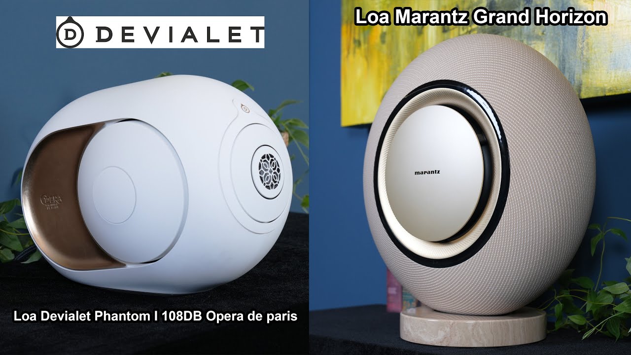 Loa Marantz Grand Horizon - Đối Thủ Đáng Gờm Của Devialet Phantom I 108dB Opera de Paris