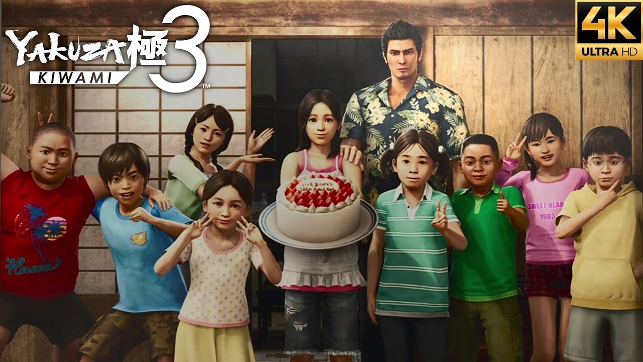 Yakuza Kiwami 3 - Morning Glory Full Story & Substories (4K 60FPS)