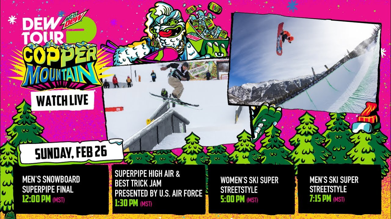 Superpipe High Air & Best Trick Jam presented by U.S. Air Force | Dew Tour Copper 2023
