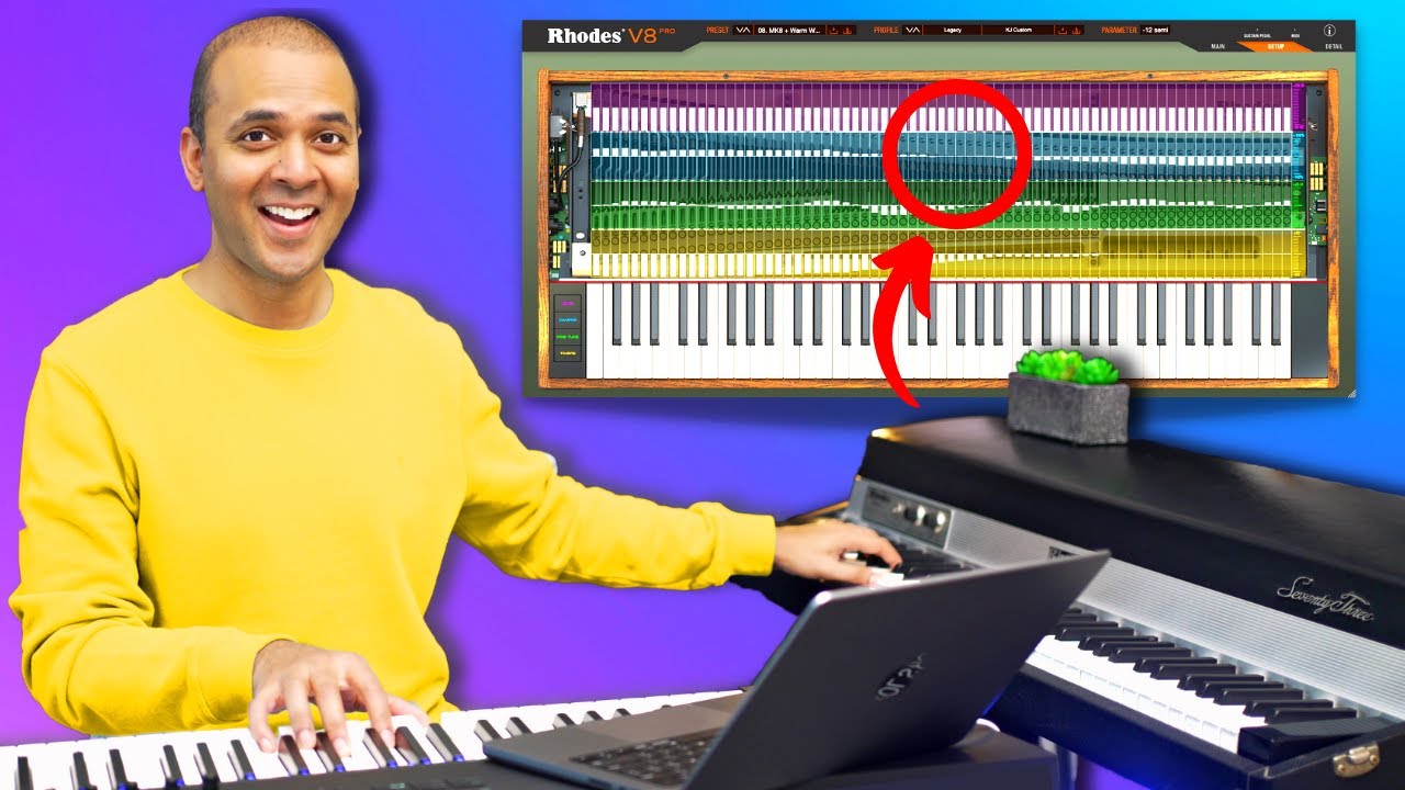 Rhodes V8 Plugin - LO-FI, WAH, GRIT, and FREE trial