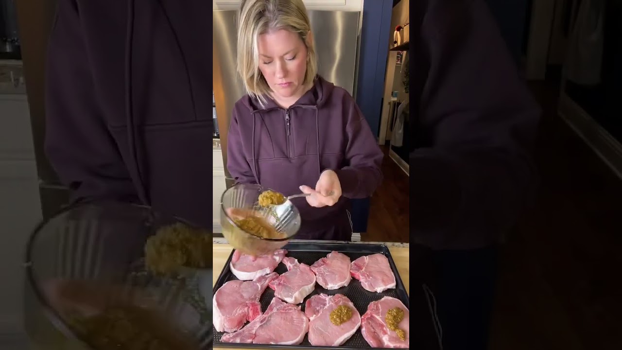 Sheet Pan Ranch Pork Chops  