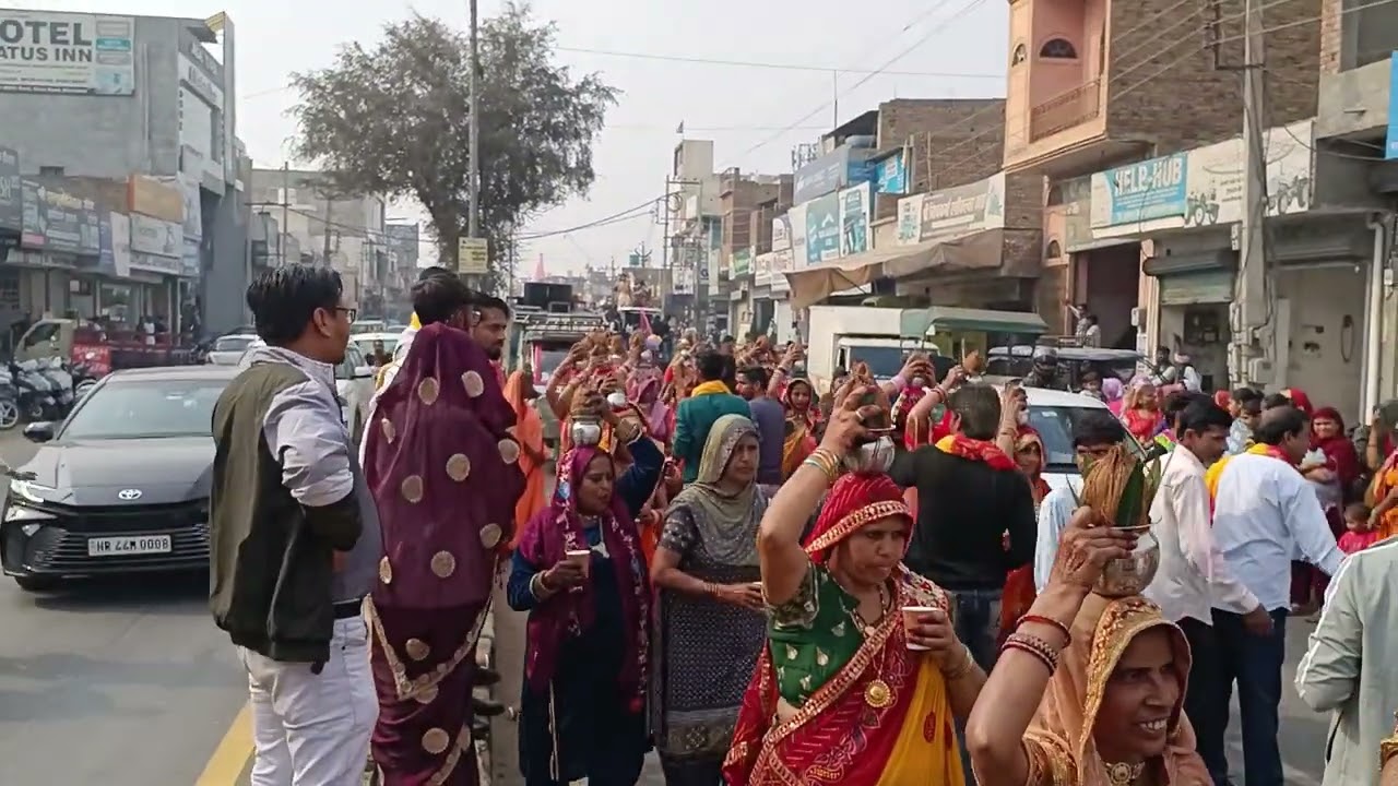 Ganga Maiya ki Murti sthapna 🚩 ward number 1 ellenabad #vlog 