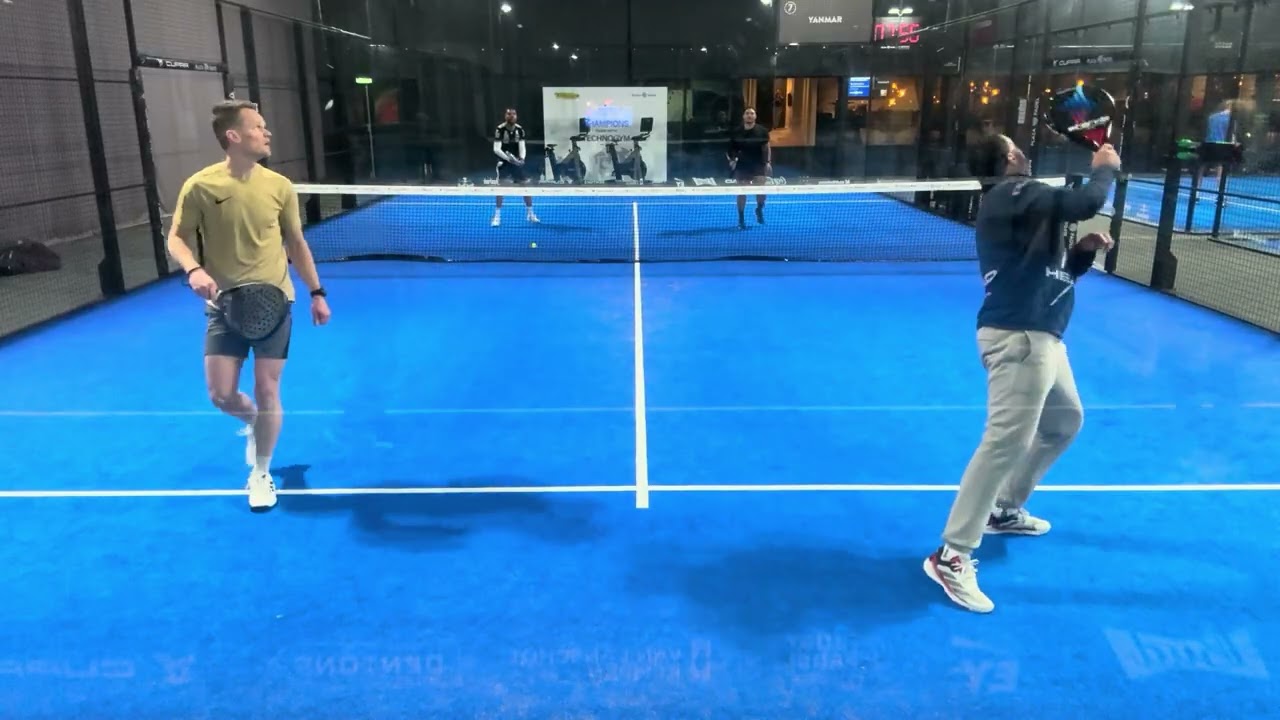 PADEL SET 1 ! Romano/Yannick VS Erwin/Edje