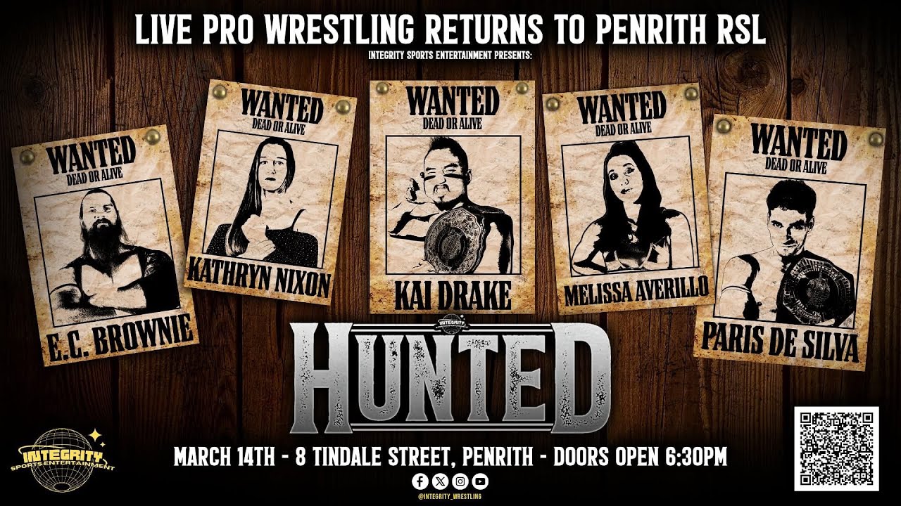 Integrity Sports Entertainment Hunted// March 14th 2026