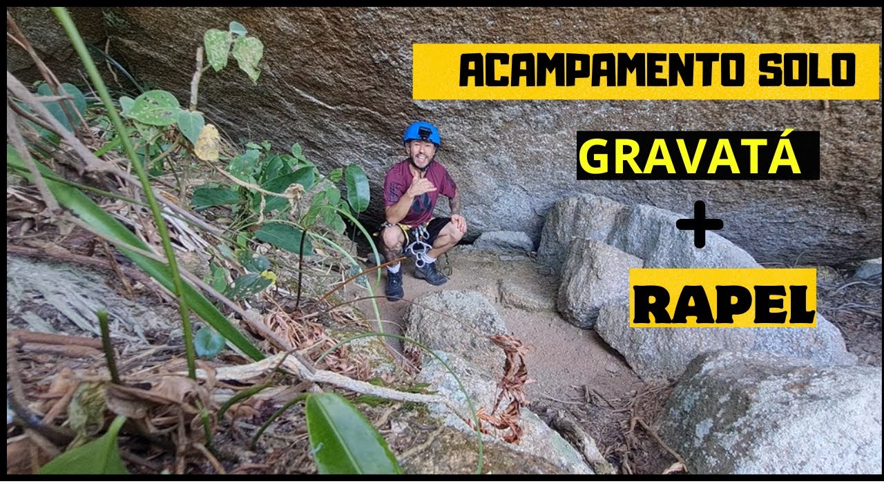 TRILHA DO GRAVATÁ NOTURNA | + Rapel na Pedra do Urubu!