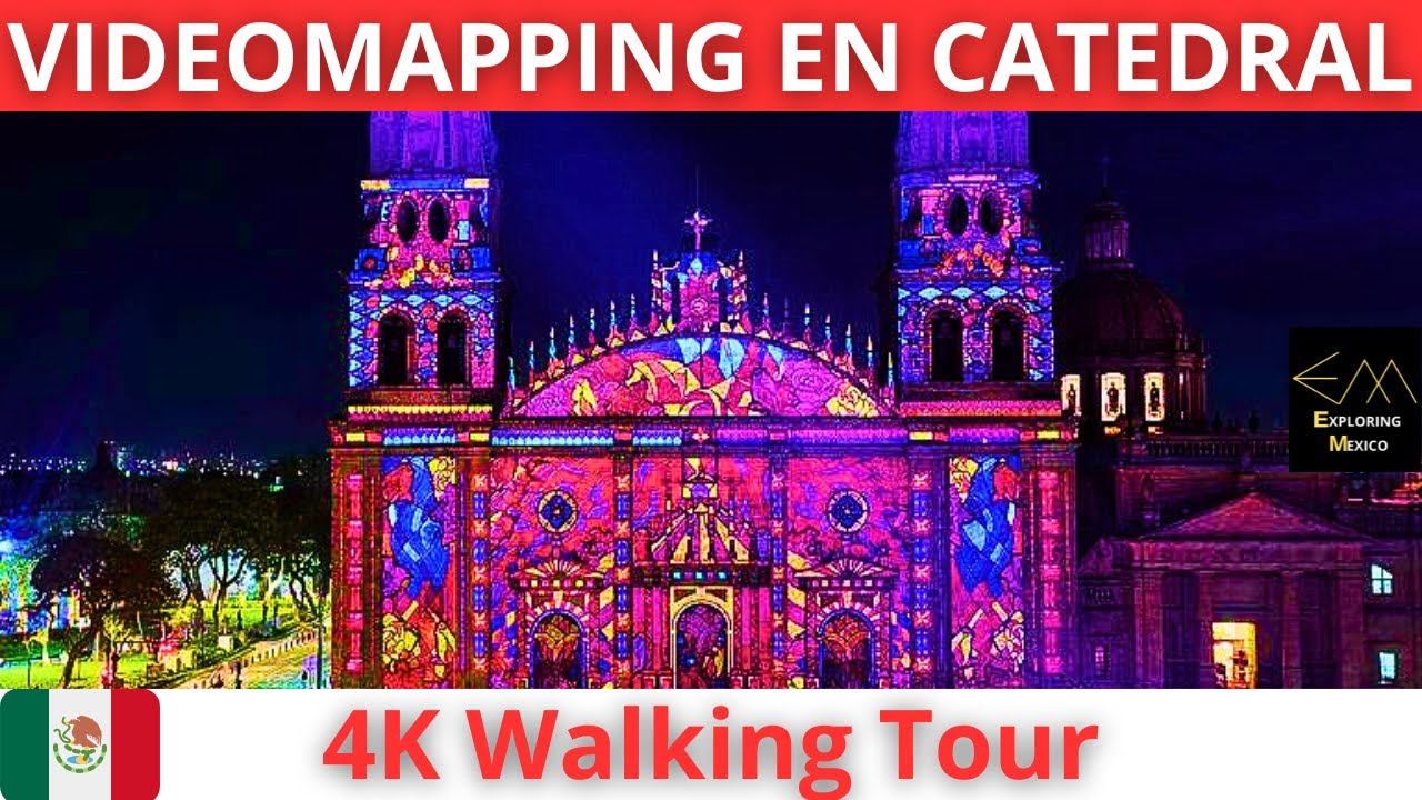GUADALAJARA CATEDRAL Show de Luces 