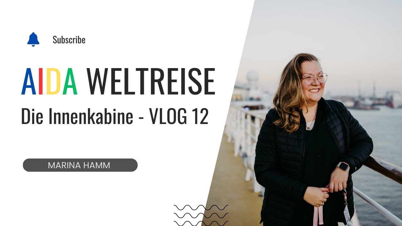 VLOG12 - unsere Innenkabine auf Deck 5- 5427 - Weltreise der AIDAsol