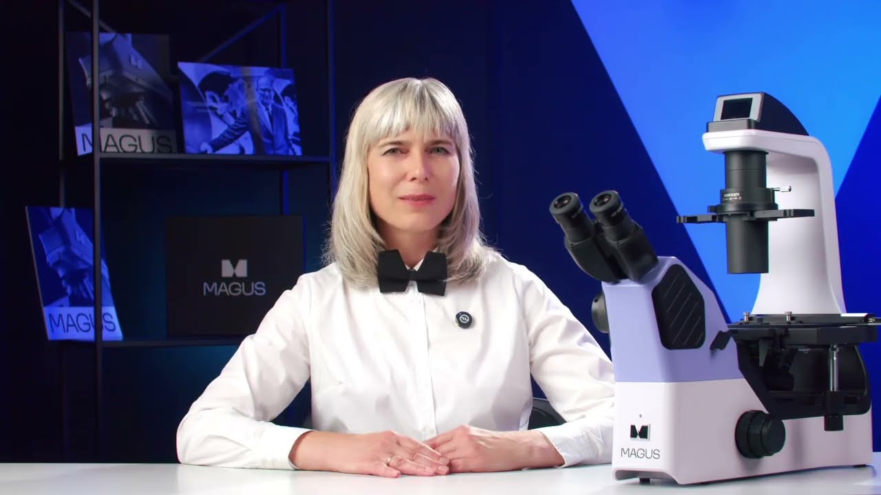Biologický inverzní mikroskop MAGUS Bio V360 – Videorecenze