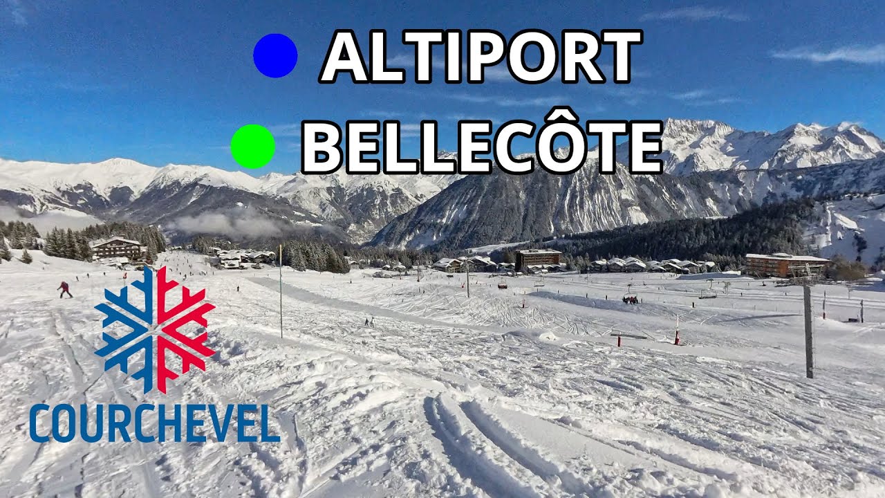 Snowboarding Les Trois Vallées, Courchevel - Aiguille du Fruit - Altiport, Bellecôte