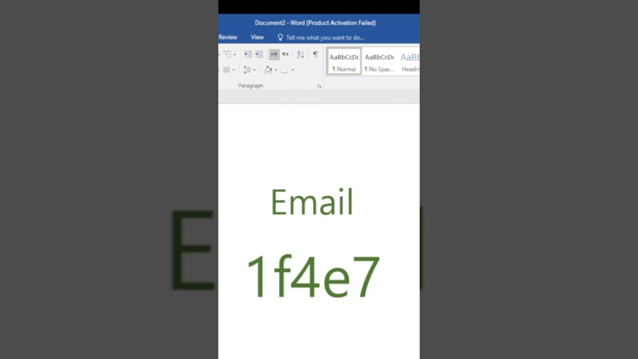Ms word Symbol Shortcut keys 