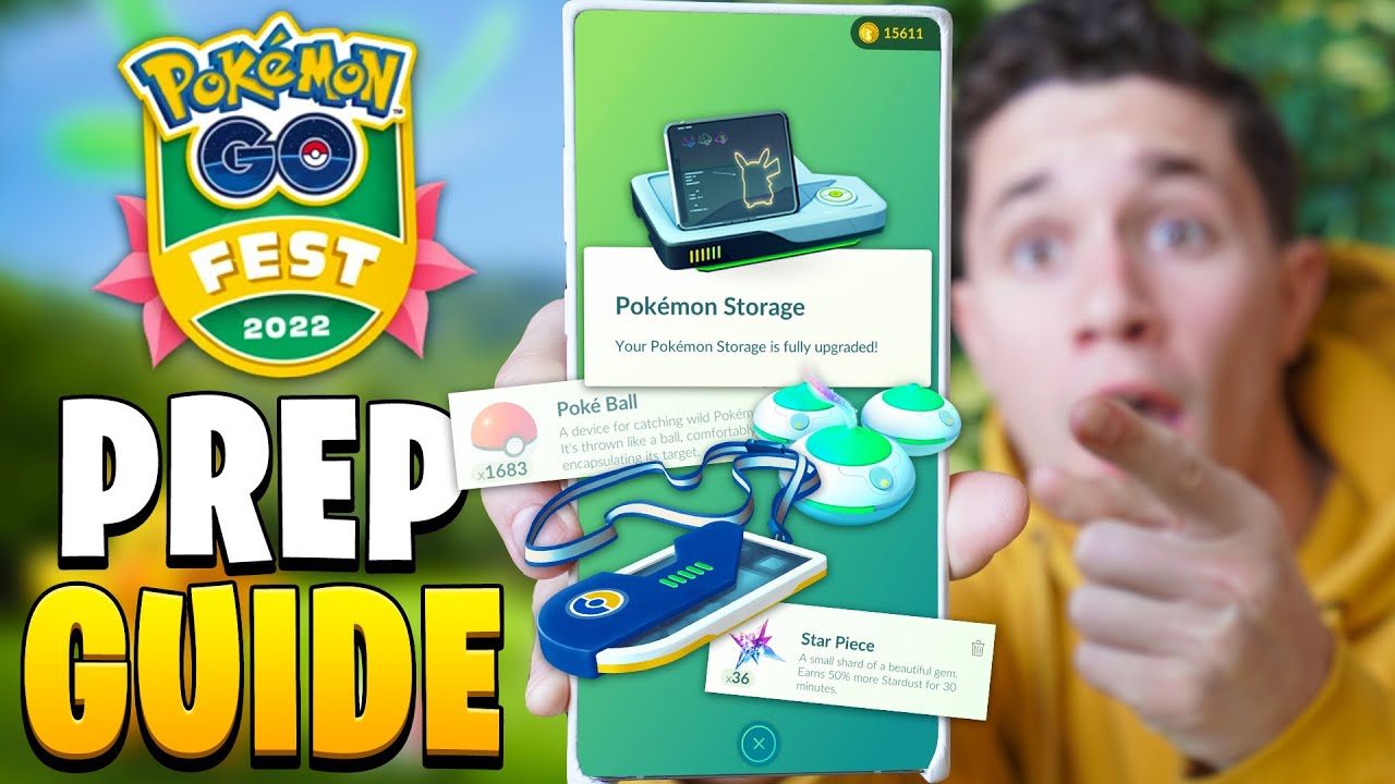 How to Prepare for POK&Eacute;MON GO FEST 2022!