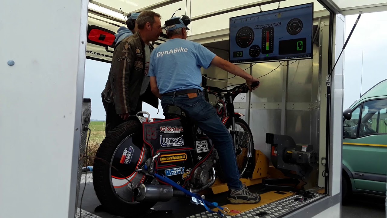 Dynobike meets speedway bike @ Detling