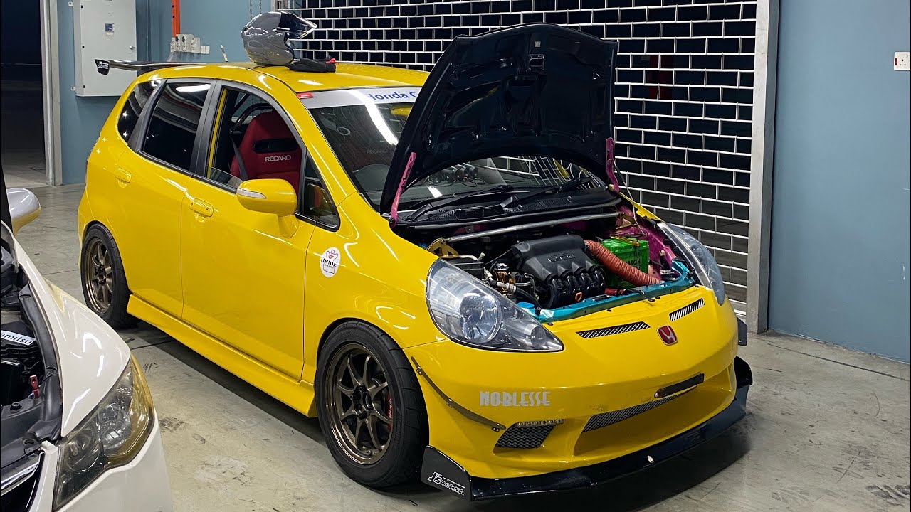 SP AUTO TUNING TRACK DAY 15/01/2023 - HONDA FIT GD3 L15A - RACE I SESSION!