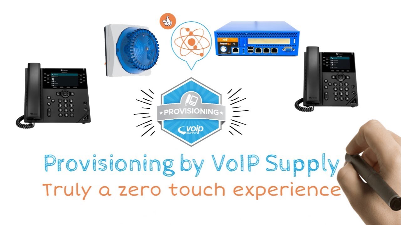 Provisioning by VoIP Supply