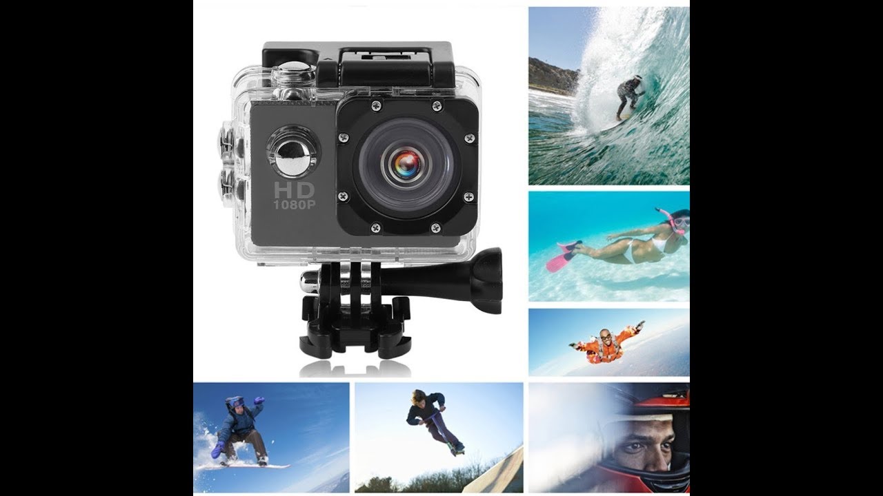 Unboxing Actioncam SJ4000, Action Sport Kamera Wasserdicht, Full HD, 1080p