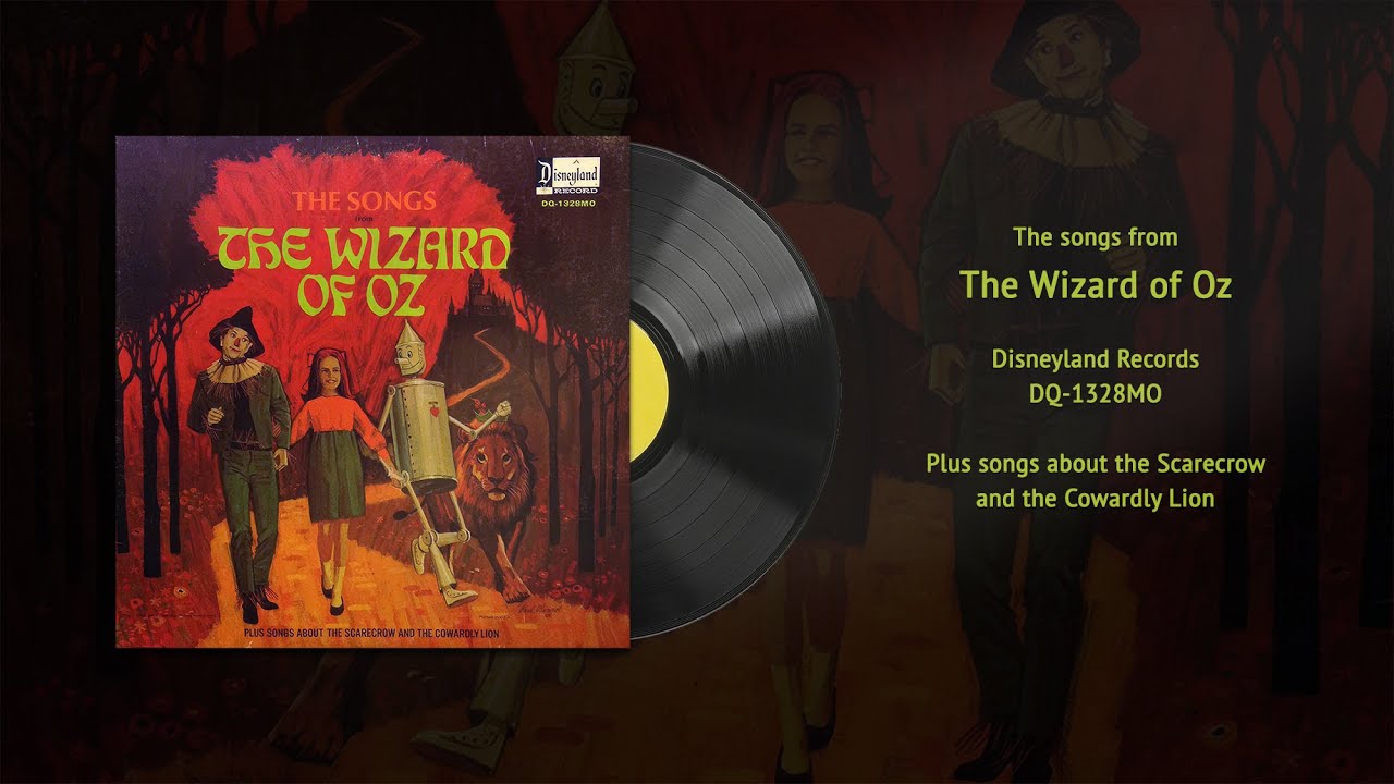 The Wizard of Oz, The Songs (DQ-1328MO) | Vintage Disney Vinyl Restored