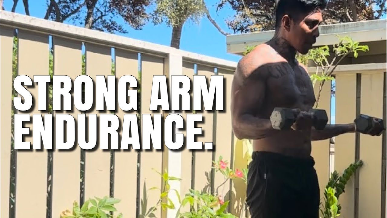 GLADIATOR BODY DAY 5: Working that STRONG ARM ENDURANCE