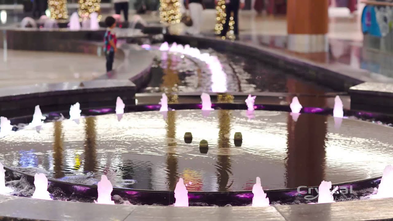 Al Ghurair Center, Dubai, United Arab Emirates - Crystal Fountains