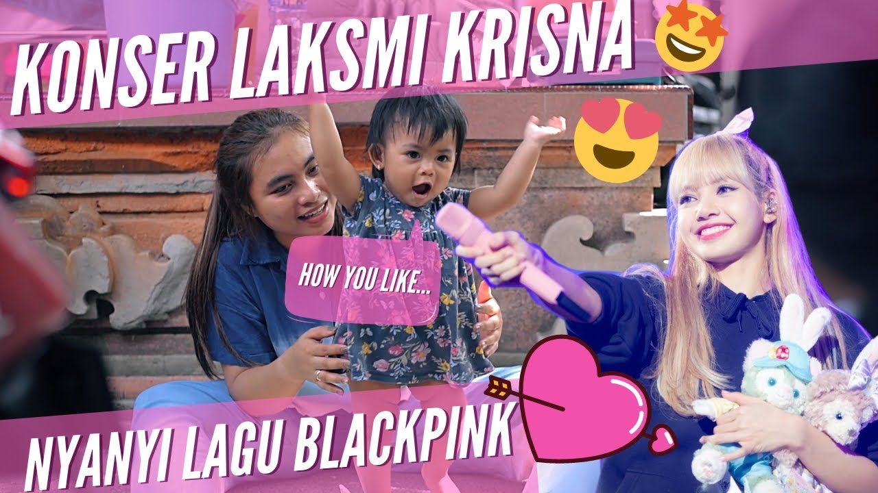 MENGGEMASKAN! KONSER LAKSMI NYANYI LAGU BLACKPINK 😍😍😍