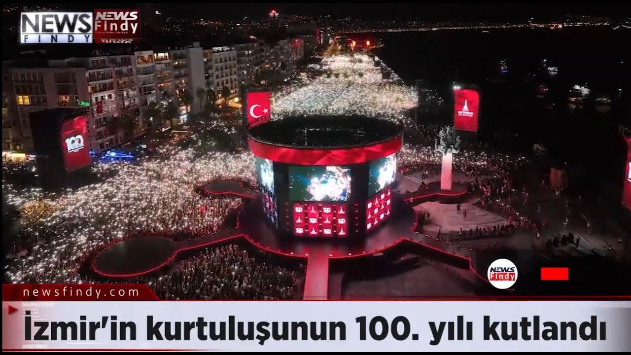9 Eylül İzmir Kutlamaları - Tarkan Konseri (Bütün Yayınlar) - İzmir'in kurtuluşunun 100. yılı
