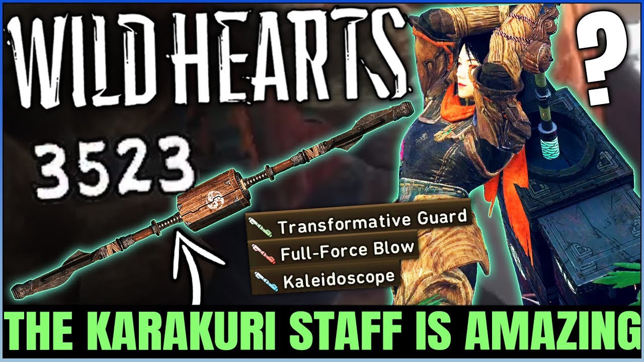 Ultimate Karakuri Staff Guide - Best Combos & Karakuri - Tips, Secrets, Weapon Skills - Wild Hearts!