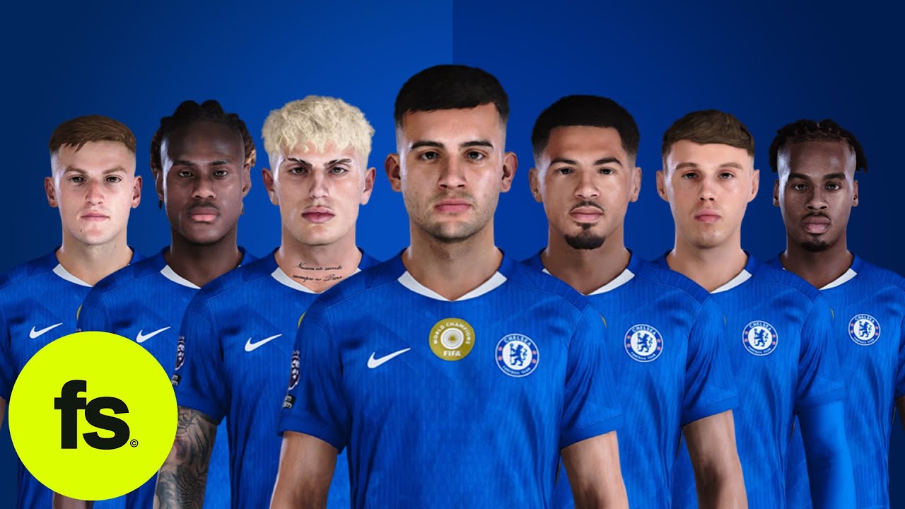 Набор форм Челси 2025/26 &mdash; PES 2021 и FL25