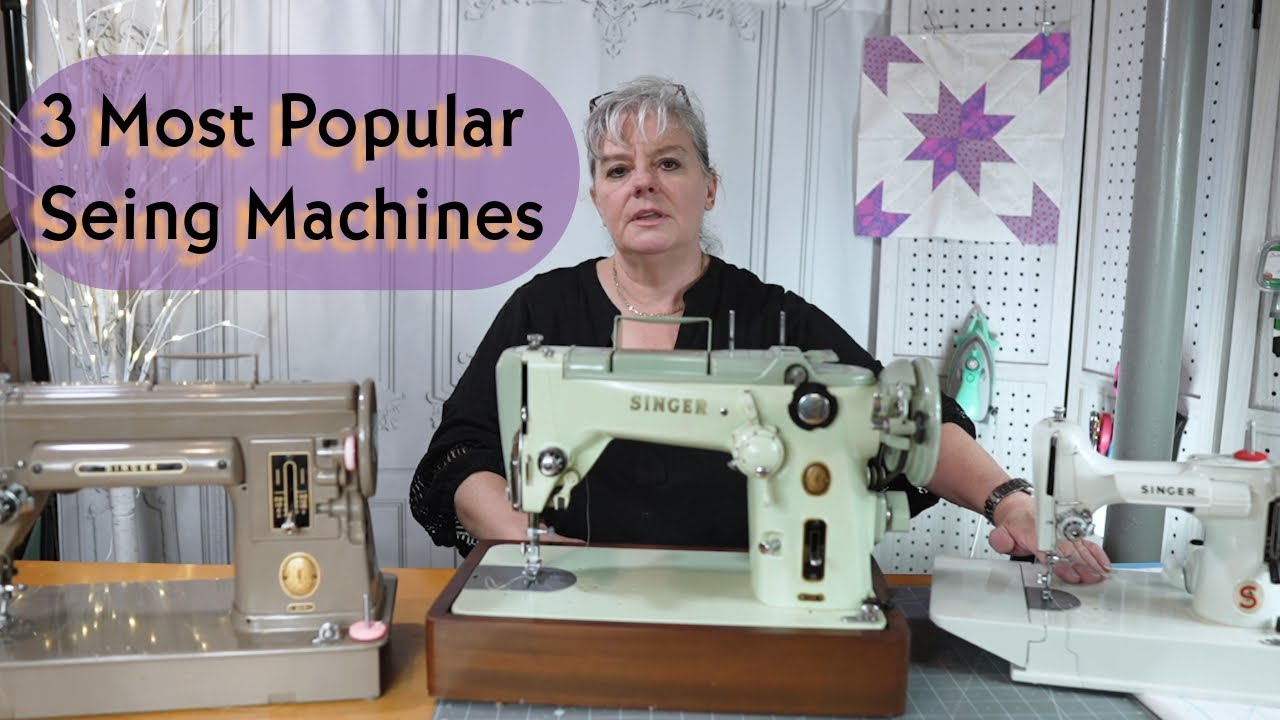 3 Most Popular Sewing Machines #vintagesewingmachine #featherweight #singer319