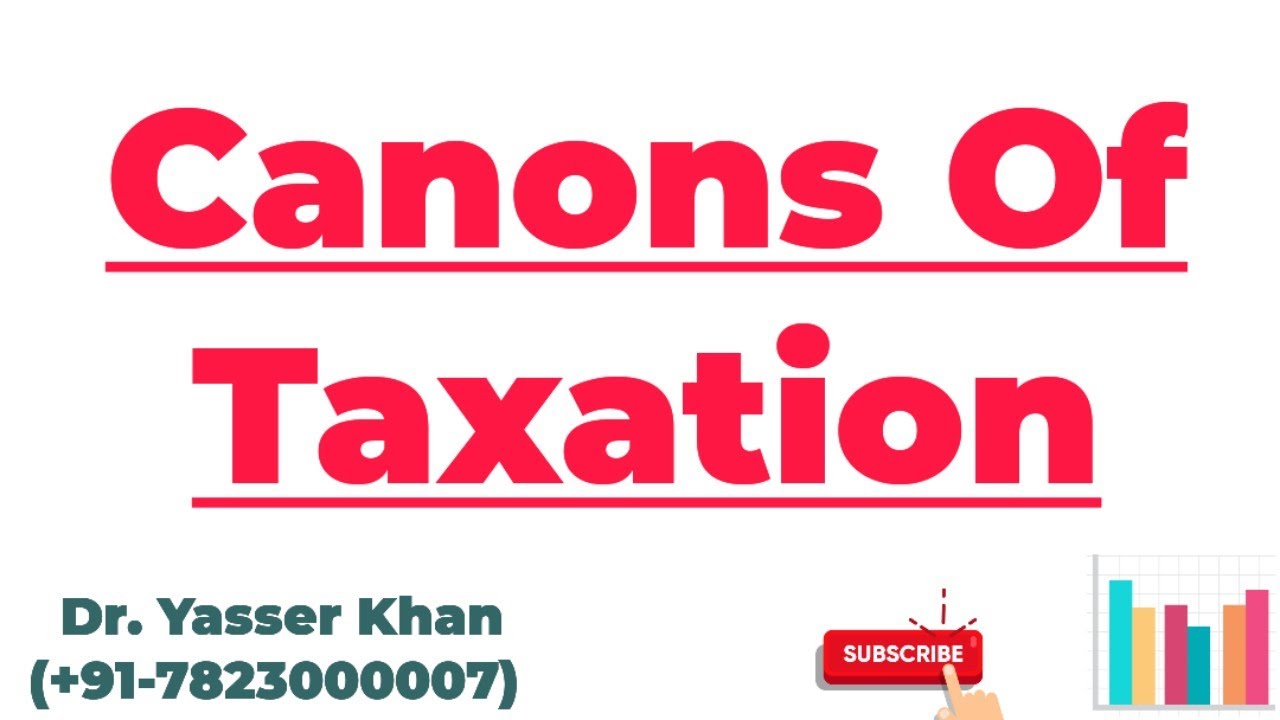 Canons Of Taxation