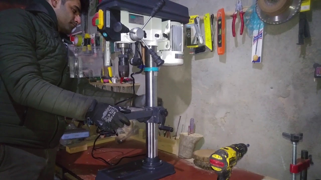 craft m16 sütunlu matkap kurulum ve inceleme(column drill inspection)