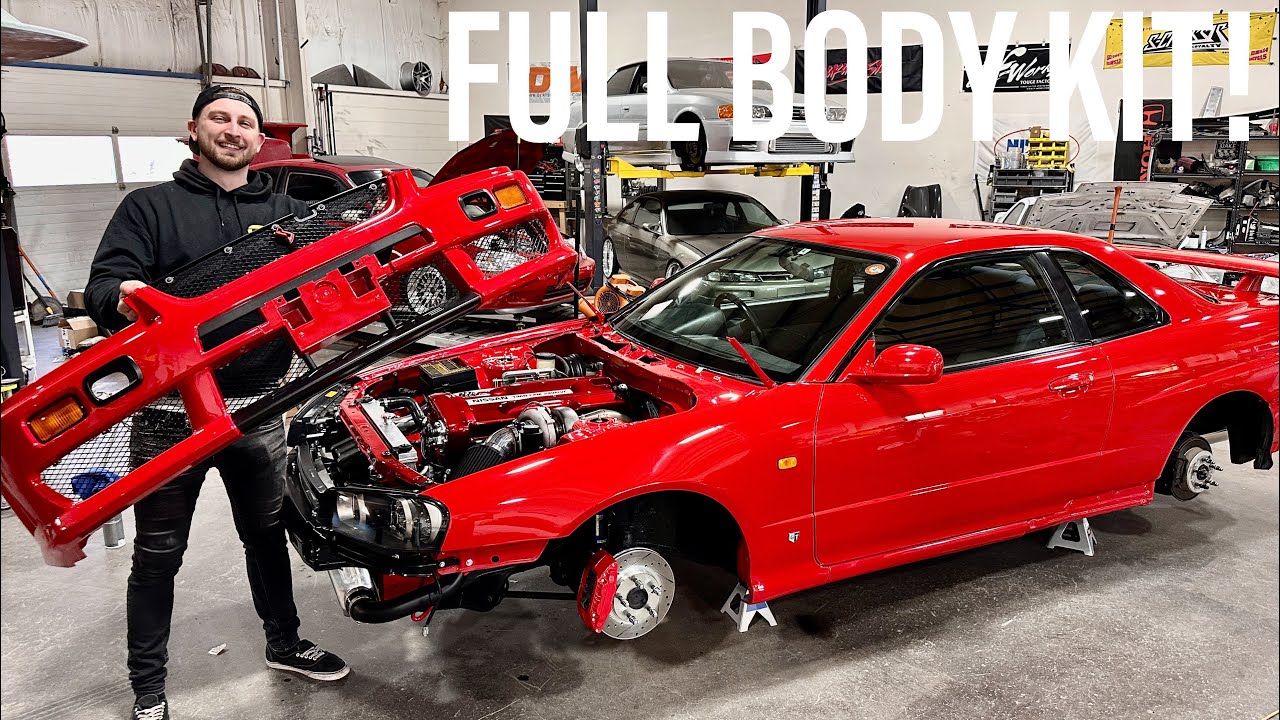 R34 Skyline получает САМУЮ БЕЗУМНУЮ трансформацию!