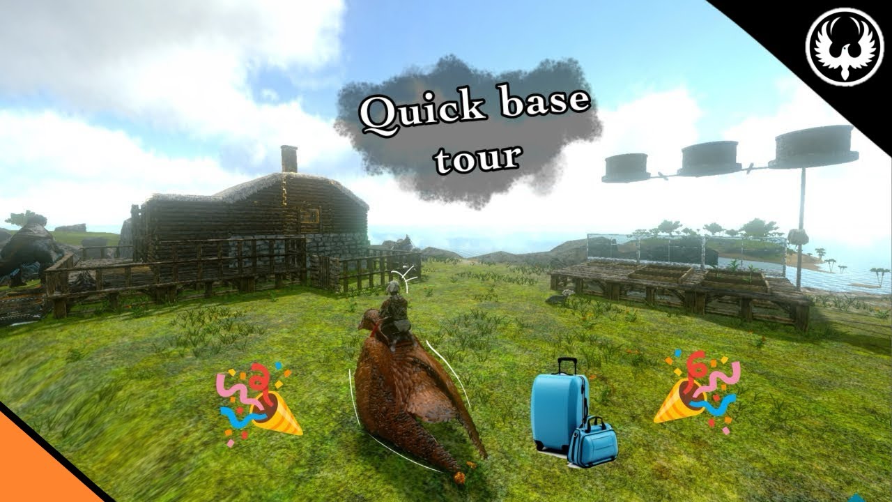 Base tour & crop management! - Ark mobile