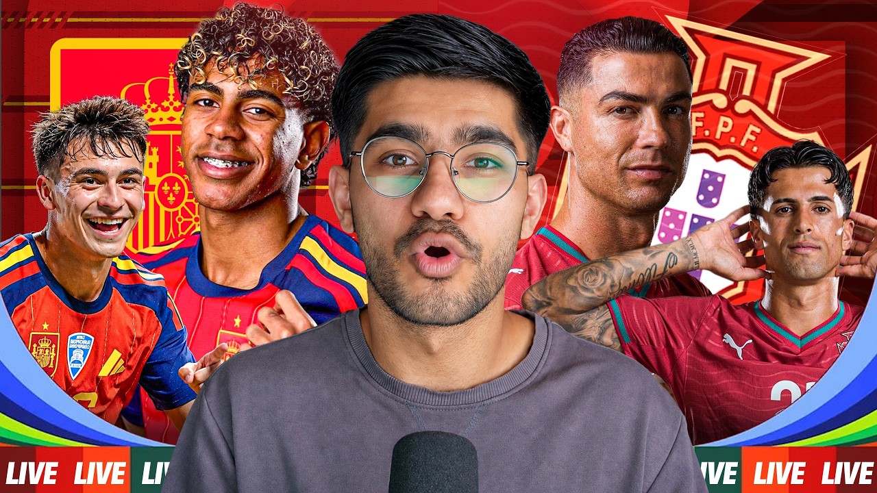 Portugal vs Spain World Cup 2026 WATCHALONG LIVESTREAM