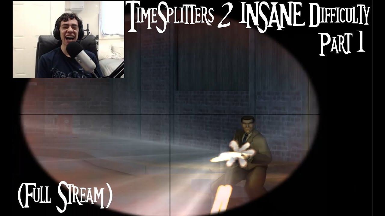 TimeSplitters 2 INSANE Story Difficulty Part 1 (Full Stream)