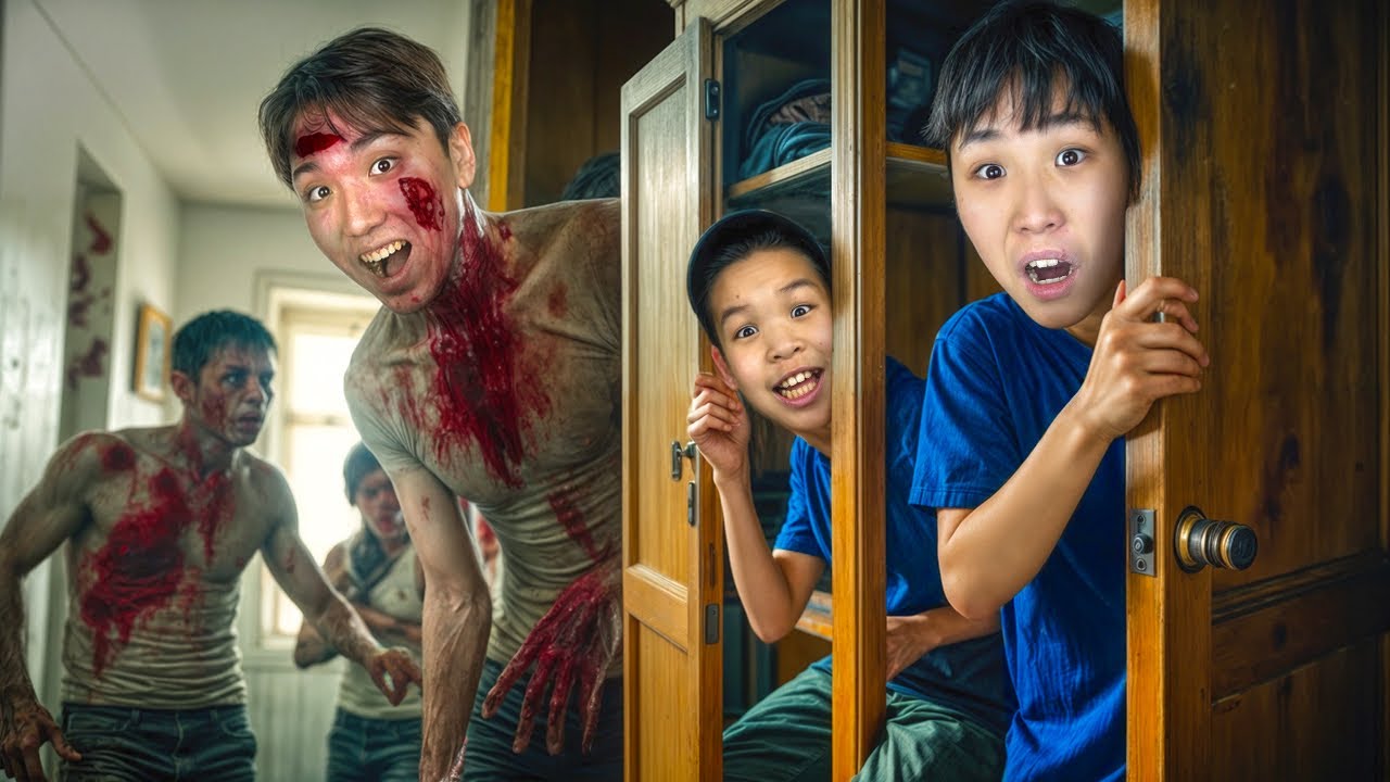 ЗОМБИЛЕРДЕН ӘРЕҢ ТЫҒЫЛДЫҚ😱 АҒАМ ЗОМБИ БОЛЫП ШЫҚТЫ🧟‍♂️👁 МИНИ-ФИЛЬМ🎬 ФИНАЛ!