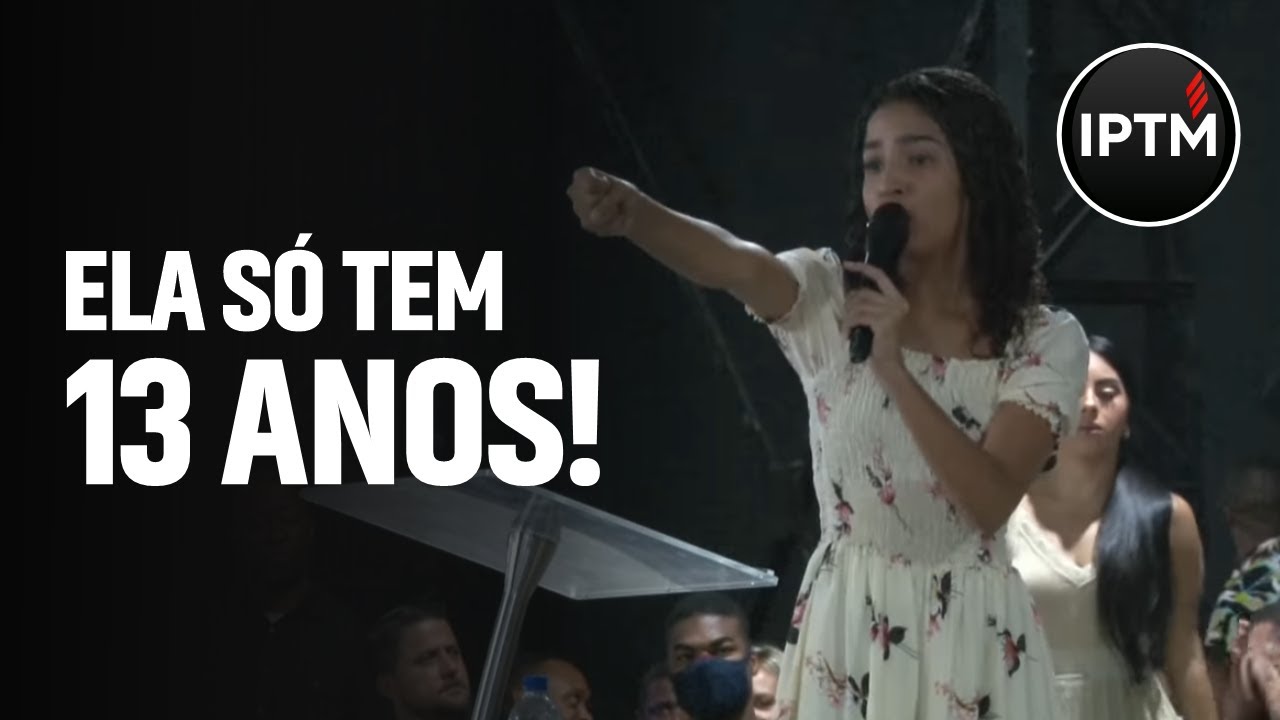 ELA SÓ TEM 13 ANOS! COISAS FORTES ACONTECERAM - Pr Leonardo Sale