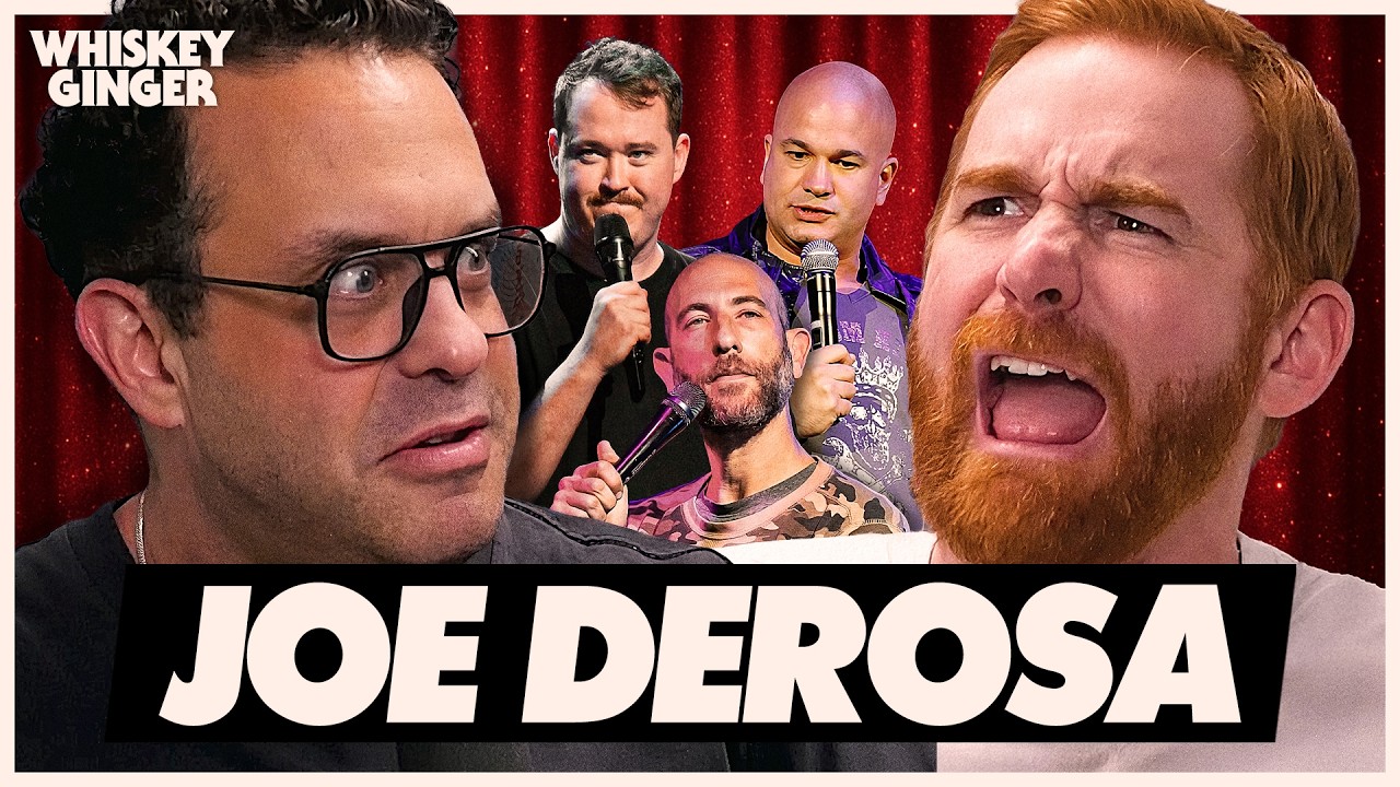 Joe DeRosa is a friend stealer w/ Shane Gillis, Bobby Kelly, Ari Shaffir | Whiskey Ginger