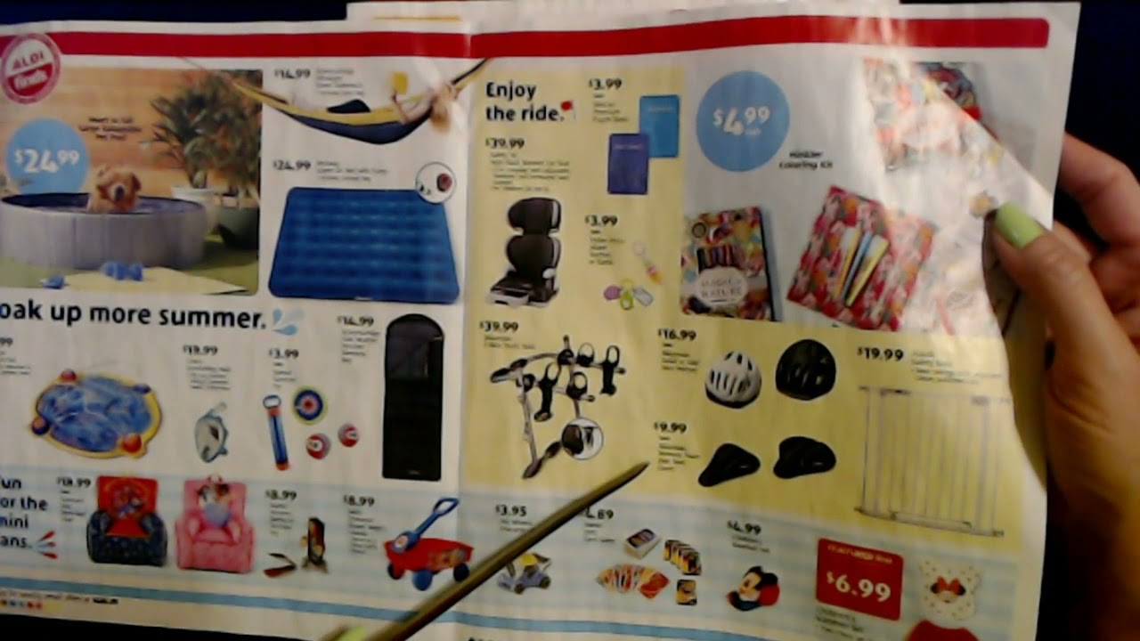 ASMR | Aldi Sales Circular Show & Tell 6-23-2021 (Whisper)