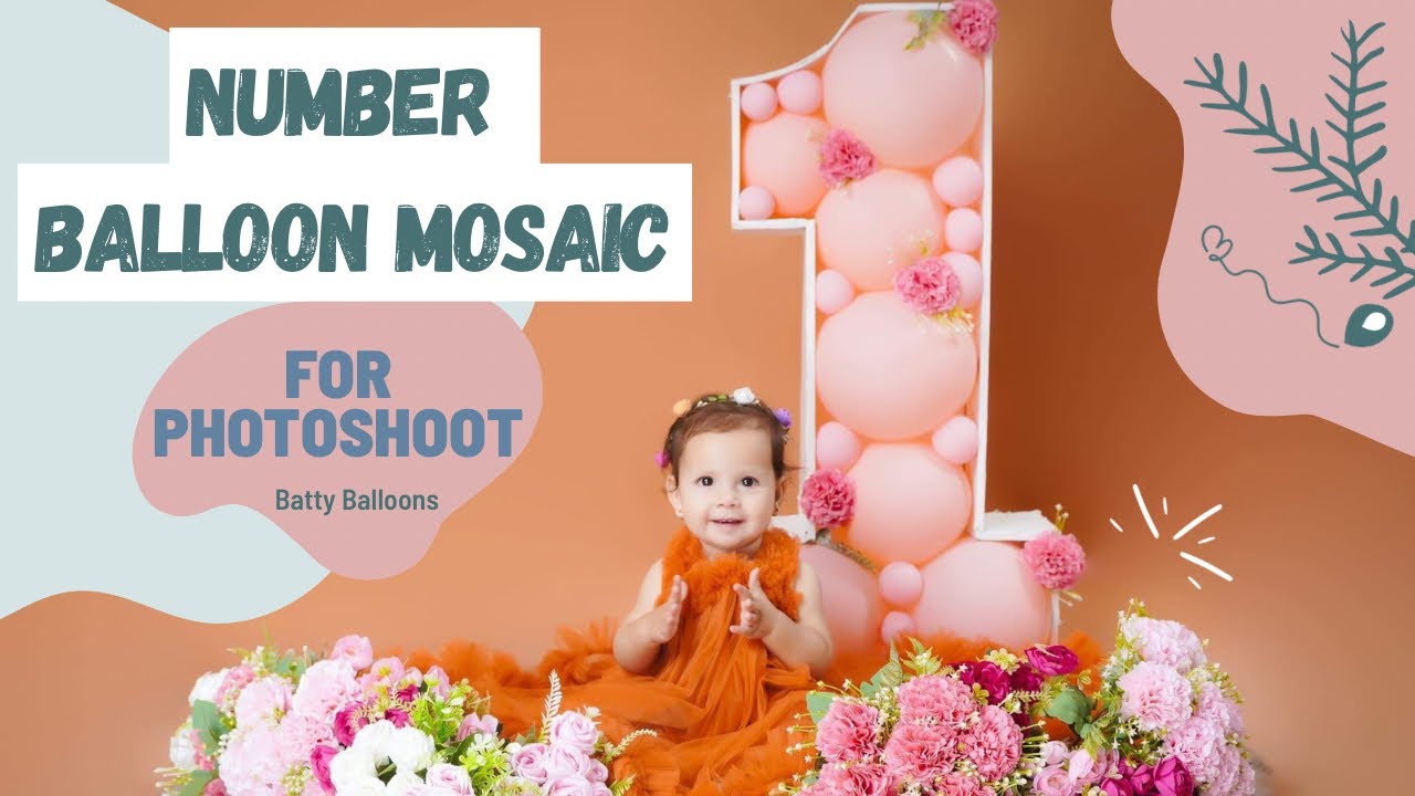 HOW TO BALLOON MOSAIC NUMBER ONE