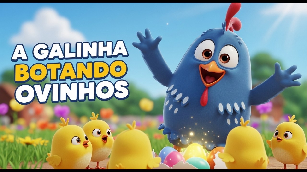 A Galinha Pintadinha Bota Ovinhos 🐔🎶 | Cores, Animais e Música Infantil