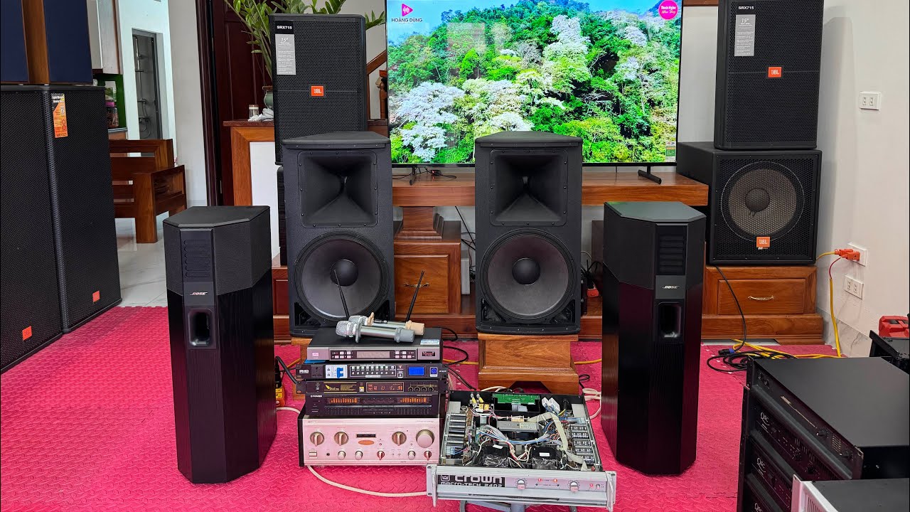 Loa Bose 701 Hai Lỗ Thông Hơi và Cục Đẩy Crown Đẹp Quá!...0974911358