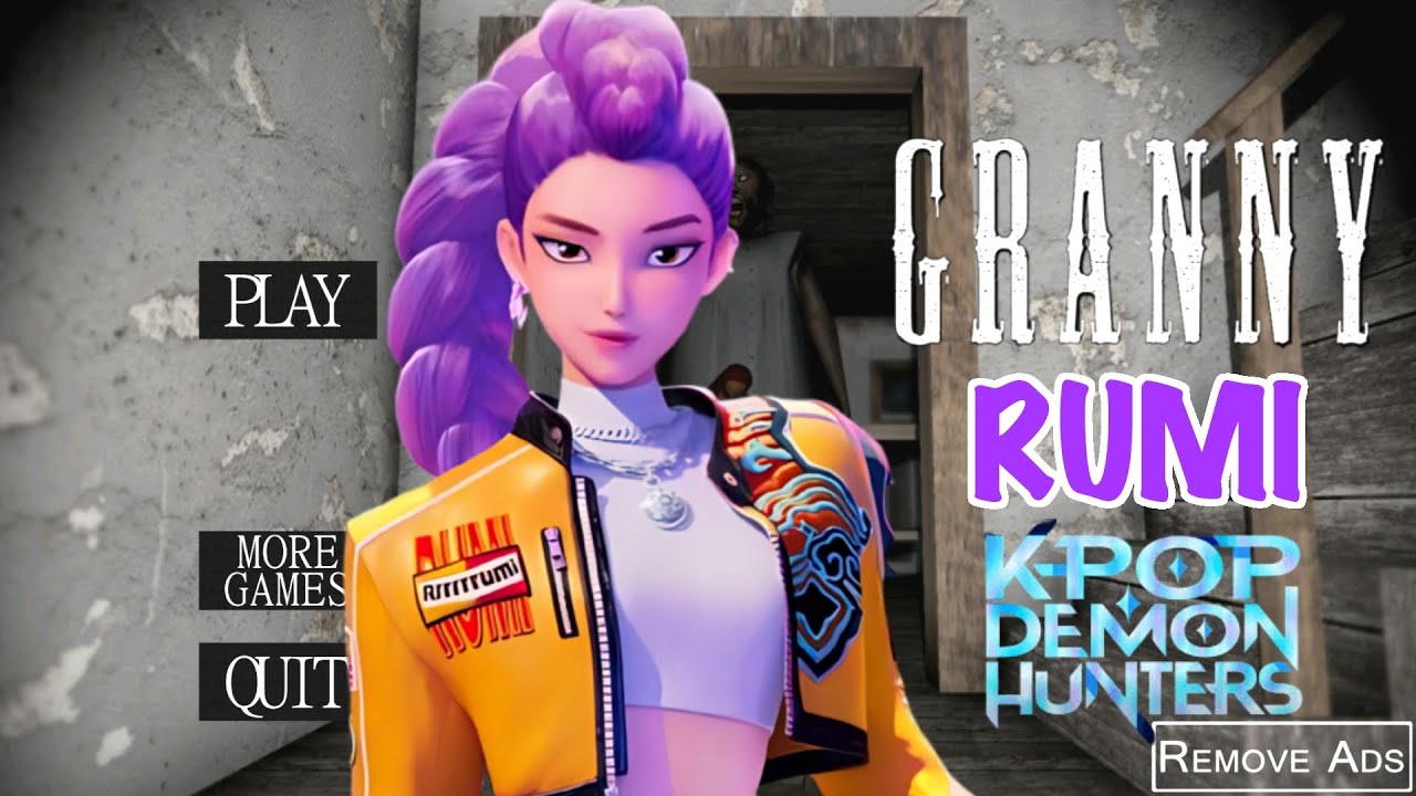 Granny is Rumi from Kpop Demon Hunters