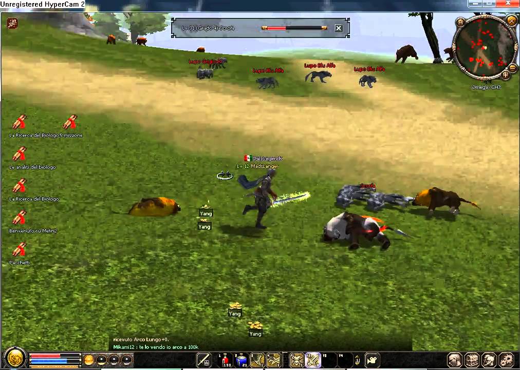 Metin2 MadsLanger lv12 uccide scrofa ^.^