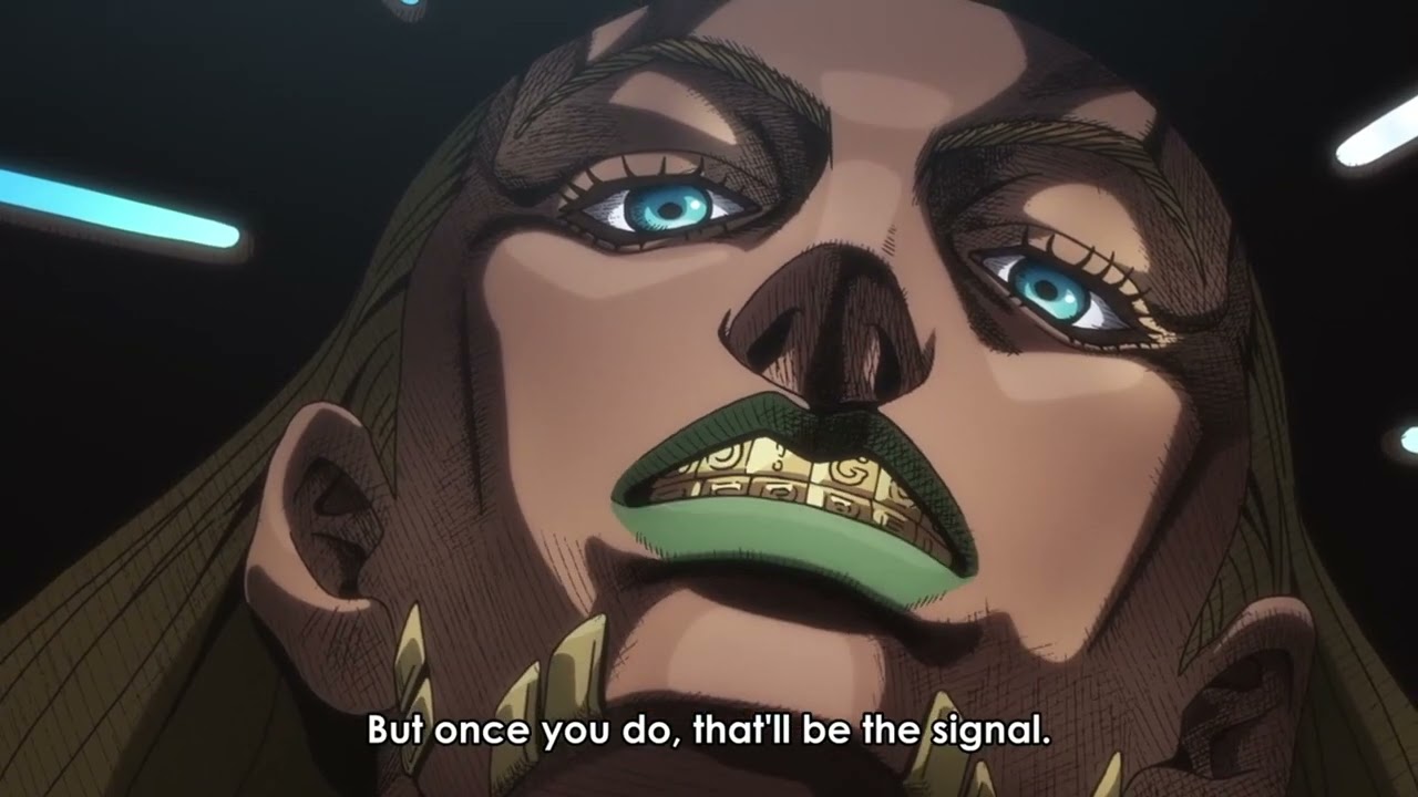 Johnny meets Gyro for the first time - JOJO'S BIZARRE ADVENTURE STEEL BALL RUN EPISODE 1