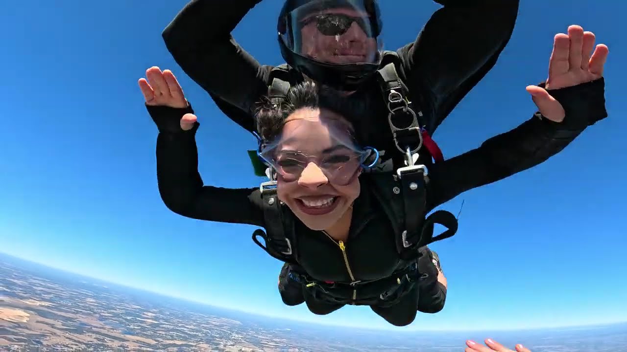 Tandem Skydive video with Ben