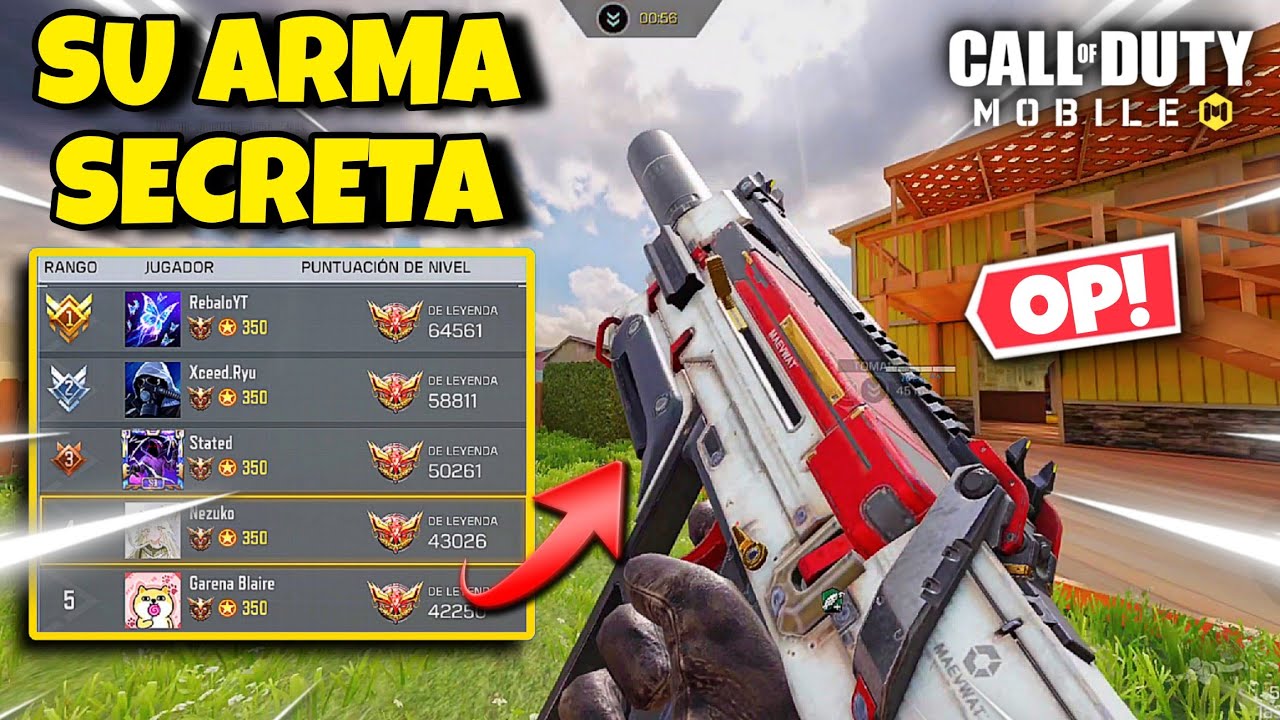 Los TOP GLOBAL están usando ESTA PDW-57 [COD Mobile]