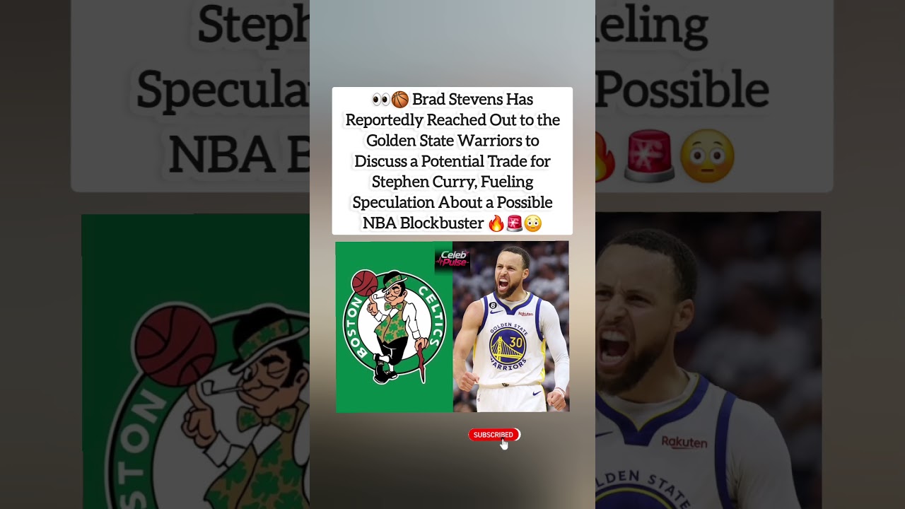 Celtics Linked to Stephen Curry 🚨 #shorts #bostonceltics #stephencurry #foryou #nbanews #viral #fyp