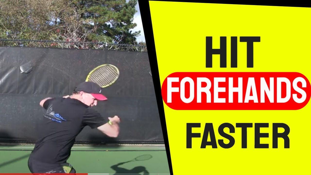 {Учебник по теннису} 5 упражнений на ускорение удара справа 🎾🎾🎾